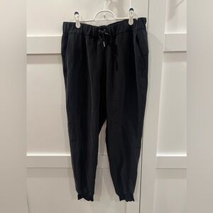 Black lululemon joggers